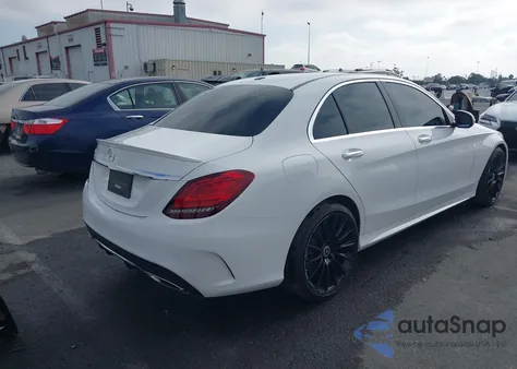 2019 Mercedes-Benz C 300 from USA, damaged, VIN WDDWF8DB3KR458090